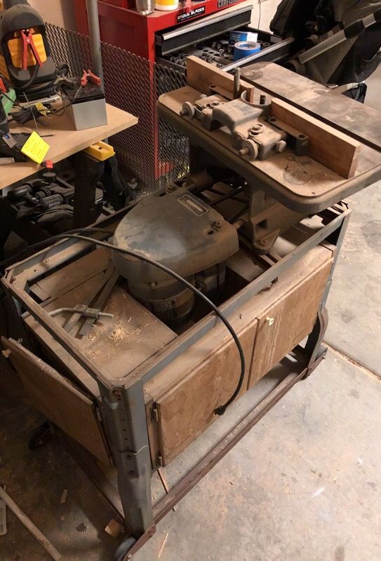 Craftsman 1940-1950s vintage router table/wood shaper