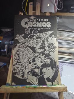 Captain Cosmos the last starveyer Ashcan Edition  Nicola Cuti 1999 Ultra Rare