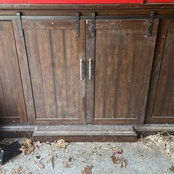 Fireplace/tv Console/bookcase
