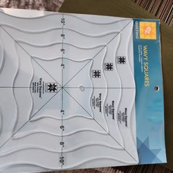 NEW Quilting Wavy Squares for stitching crafts