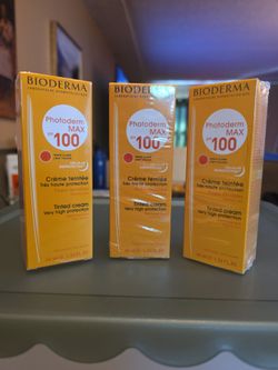 Bioderma Photoderm MAX SPF 100 Tinted Cream x3