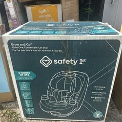 Safety 1st Grow and Go Car Seat – Brand New Sealed (0-100 lbs)
