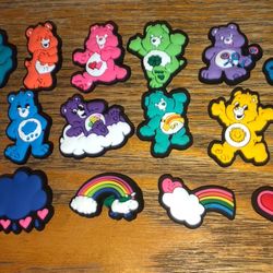 CARE BEAR Croc Charms