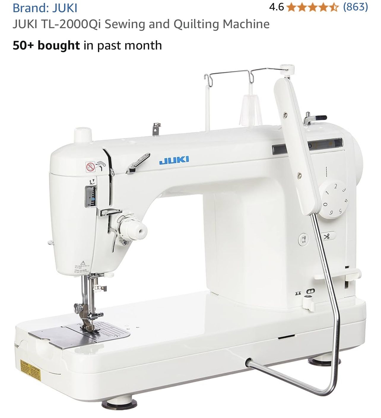 JUKI TL-2000Qi Sewing and Quilting Machine