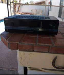 Sony Reciver And TV Stand