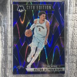Victor Wembanyama Blue Seismic #113/149
