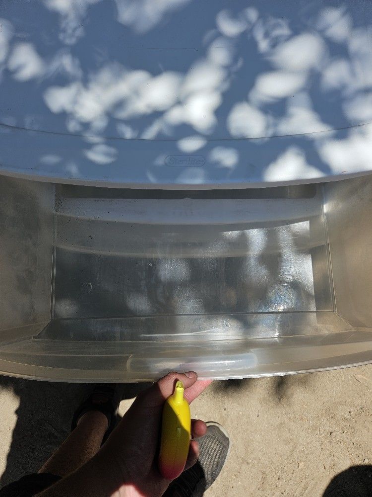Plastic drawers