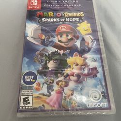 Mario Sparks Of Hope Switch NEW Cosmic Edition