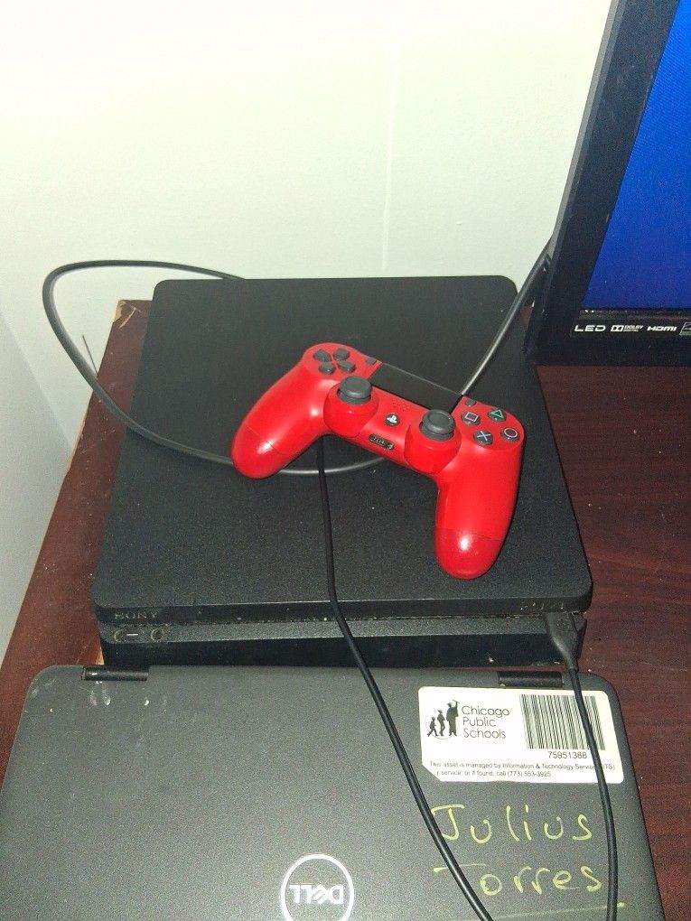 Ps4 Slim With 1 Controller 