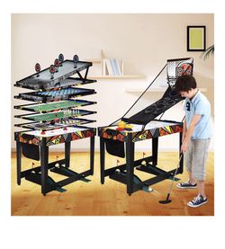48" Multi Activity Combo 12 Game Table
