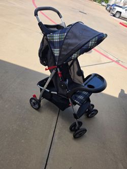 Baby Stroller with Canopy and Tray