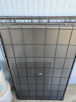 XL Dog door and kennel.