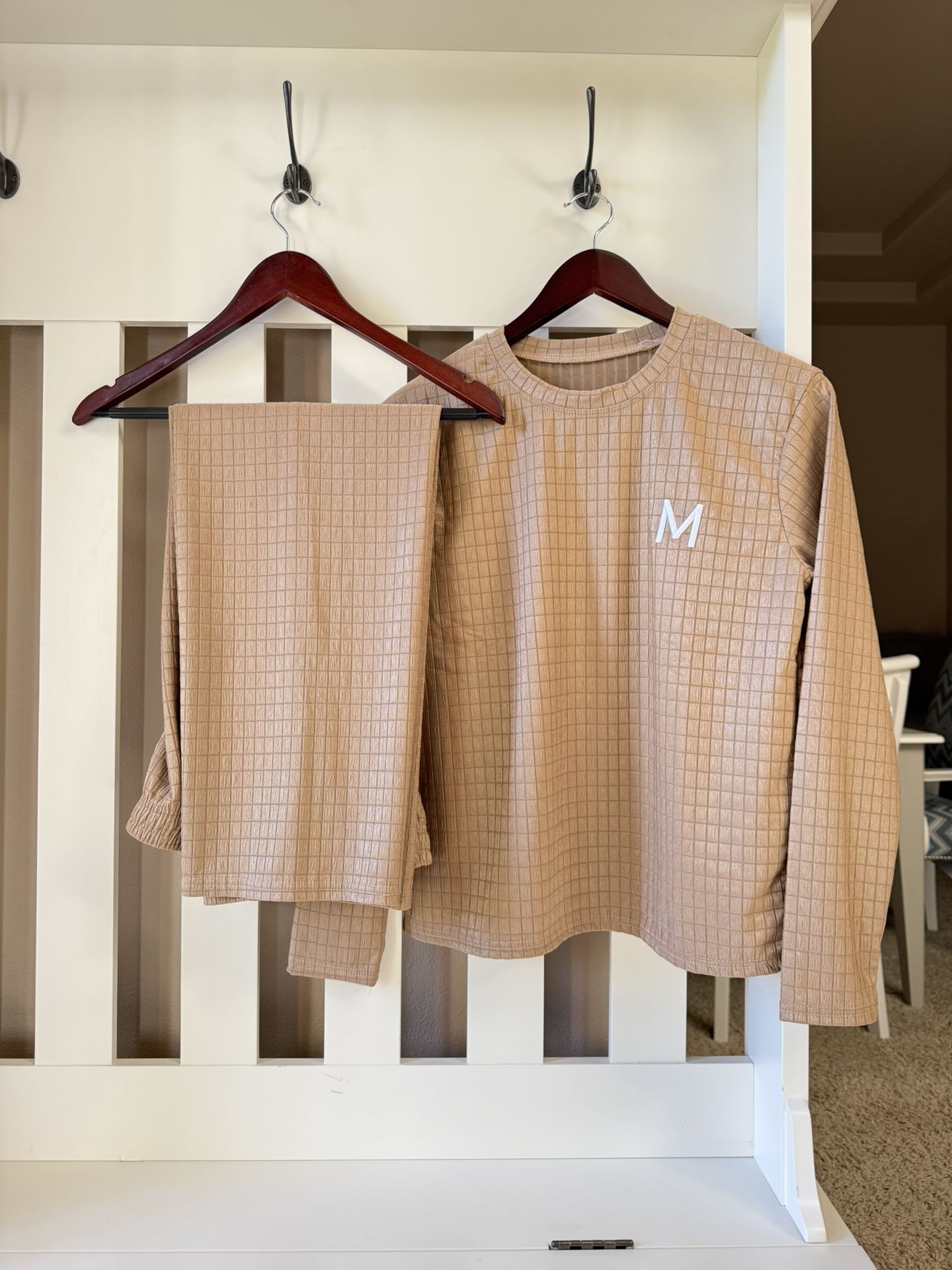 top and pant set caramel color s/m size brand 🆕 