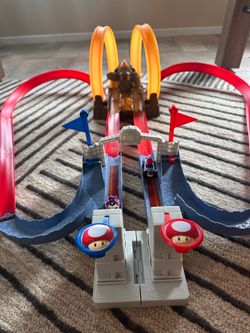 Mario hot wheels racetrack