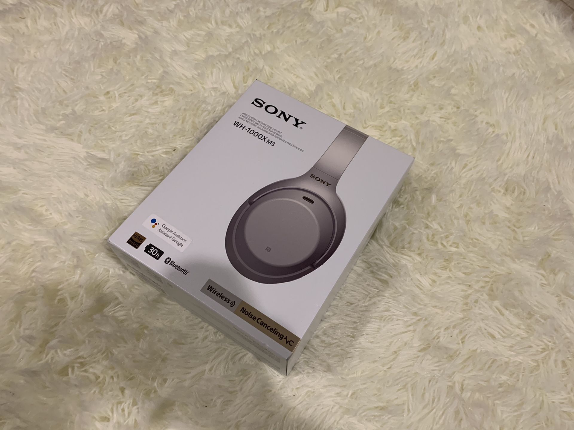 Sony Headphones XM3 WH-1000XM3 Noise Cancelling Headphones