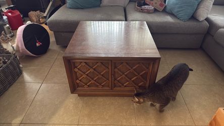 Wood Coffee Table w/ storage