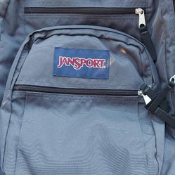 Gray Jansports Backpack