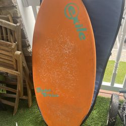 Dude Cruise Skimboard With Travel Bag