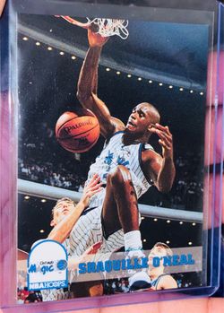 1993-94 Hoops #155 Shaquille O'Neal Error Card No Card # Rare HOFer