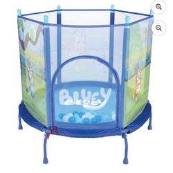 Bluey 4' Kids Trampoline