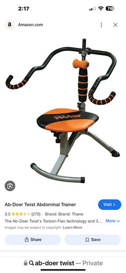AB-Doer Twist Abdominal Trainer New Inbox