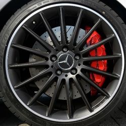 AMG Rims Mercedes Benz Wheels CLK CLA CLS C250 C300 E300 E350 SI Rims GLA Rims C Class E Class S Class Wheels 