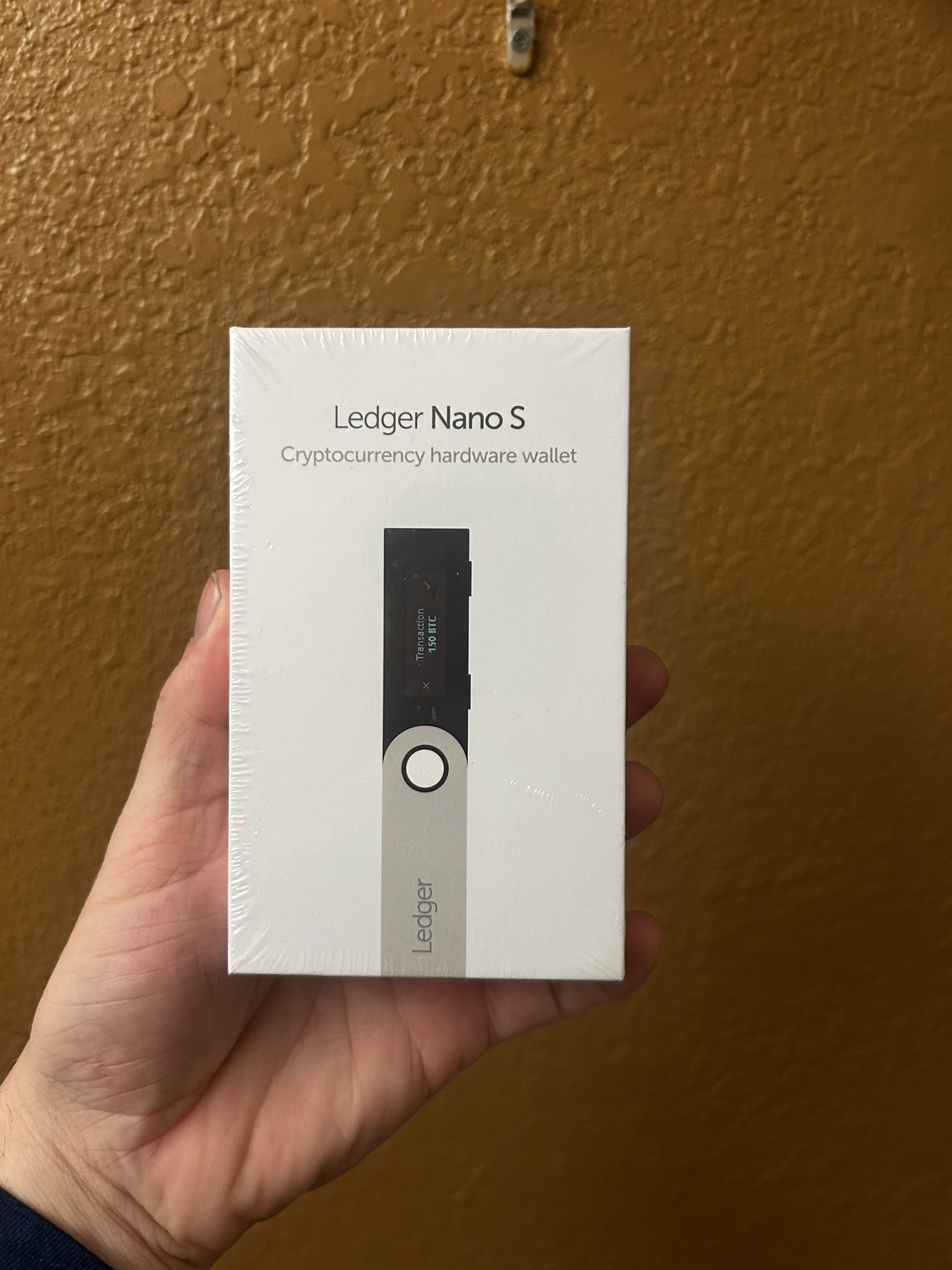 Unopened Ledger Nano S cryptocurrency Hard Wallet
