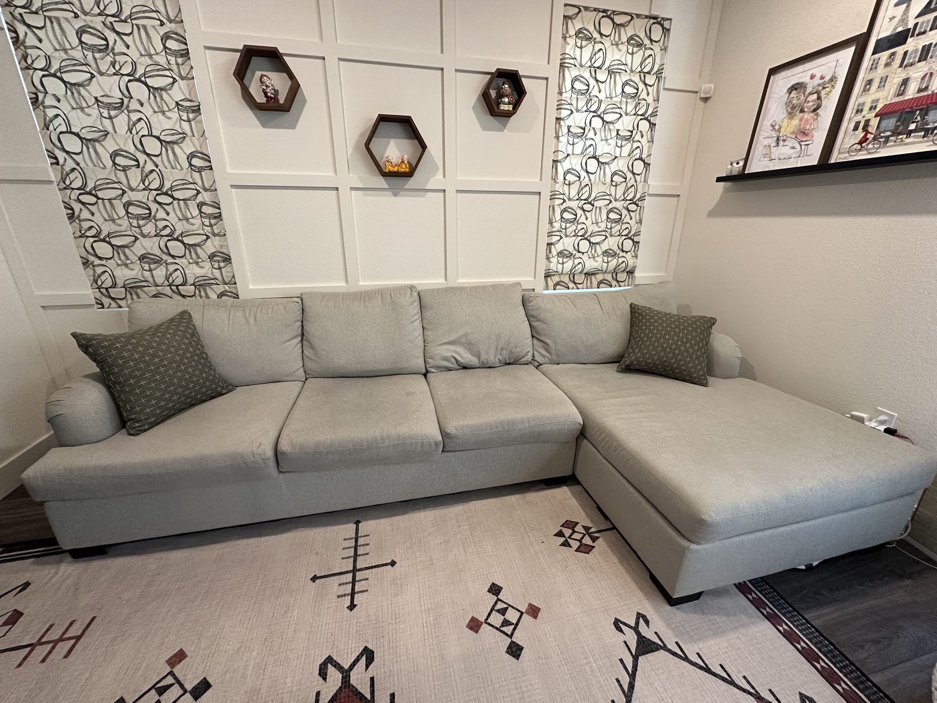 Grey Sectional Sofa
