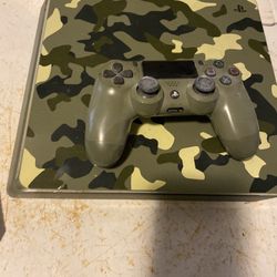 PS4 With The Controller 