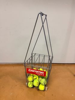 Gamma Ball Hopper Hi-Rise 75 with Tennis Balls