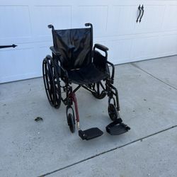 Heavy Duty Wheelchair - Adult Size - Seat 18”