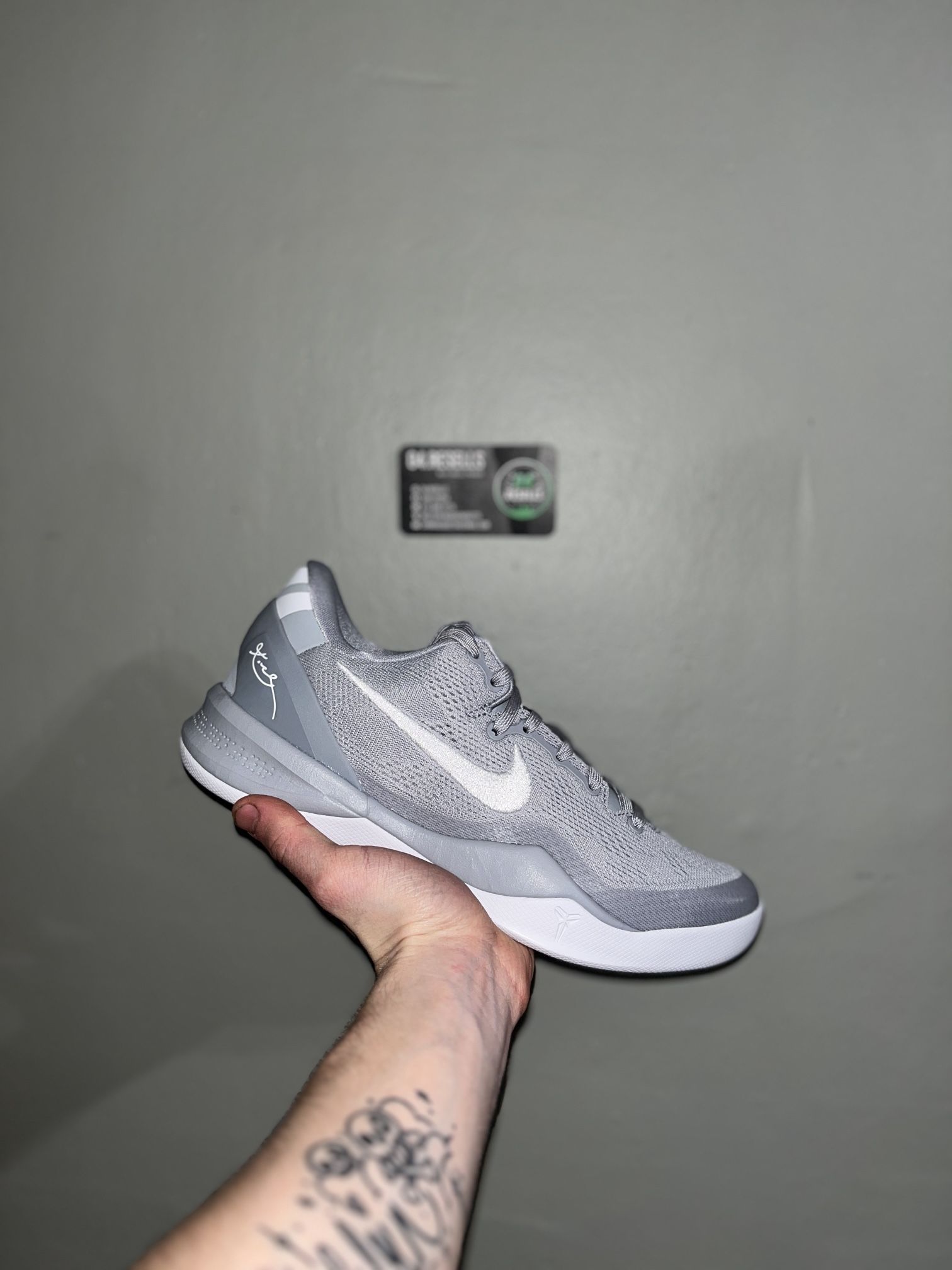 Nike Kobe 8 Protro Wolf Grey