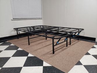King size bed frame - can DELIVER almost anywhere for $20 extra - gently used and in very good condition 😍