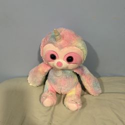 Unicorn Sloth, Stuffed Animal