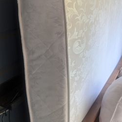 Queen Mattress, Box Spring, Frame