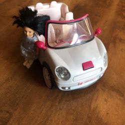 Lori Doll And Working Radio Car Shipping Available 