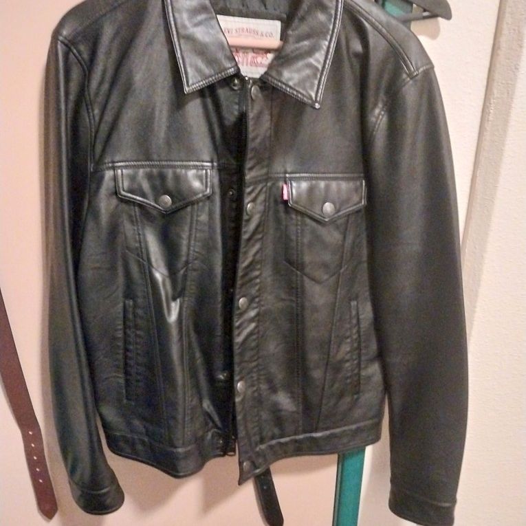 Levi Leather Jacket