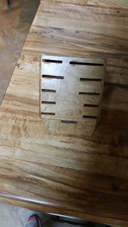 Kitchen Knife and scissor holder.