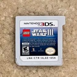 Nintendo 3DS LEGO Star Wars III Game