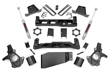 RC 6 Inch Lift Kit Chevy Silverado & GMC Sierra 1500 4WD (2007-2013)
