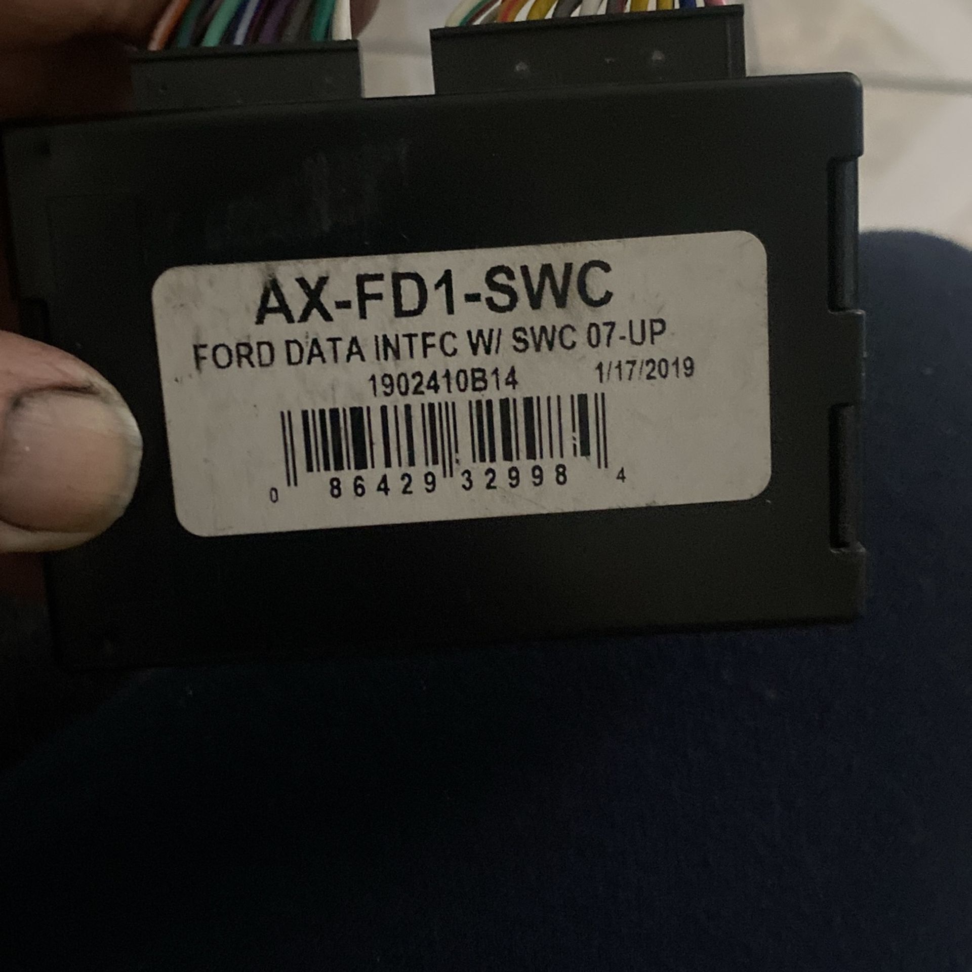 Ax-fd1-swc Ford Data interface 07 Up Ford Truck Mustang