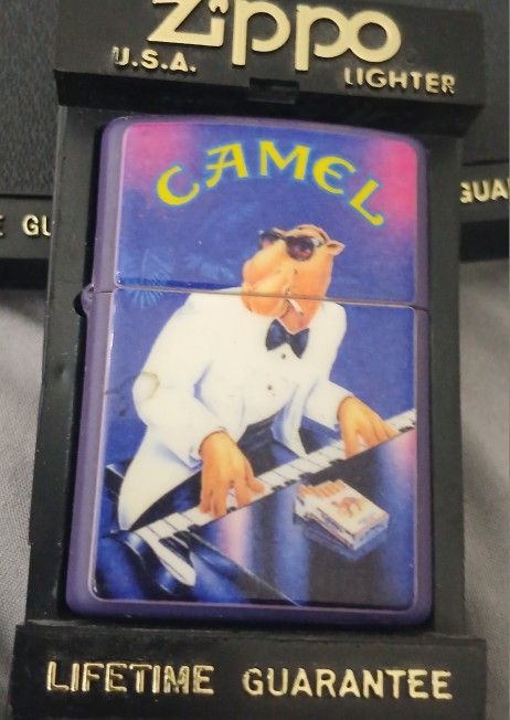 Vintage Camel Zippos 