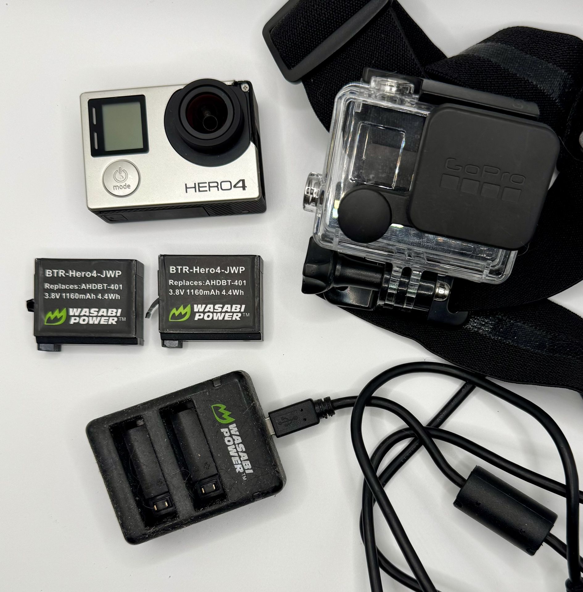 GoPro Hero 4 Combo With 2 Batteries & Charger