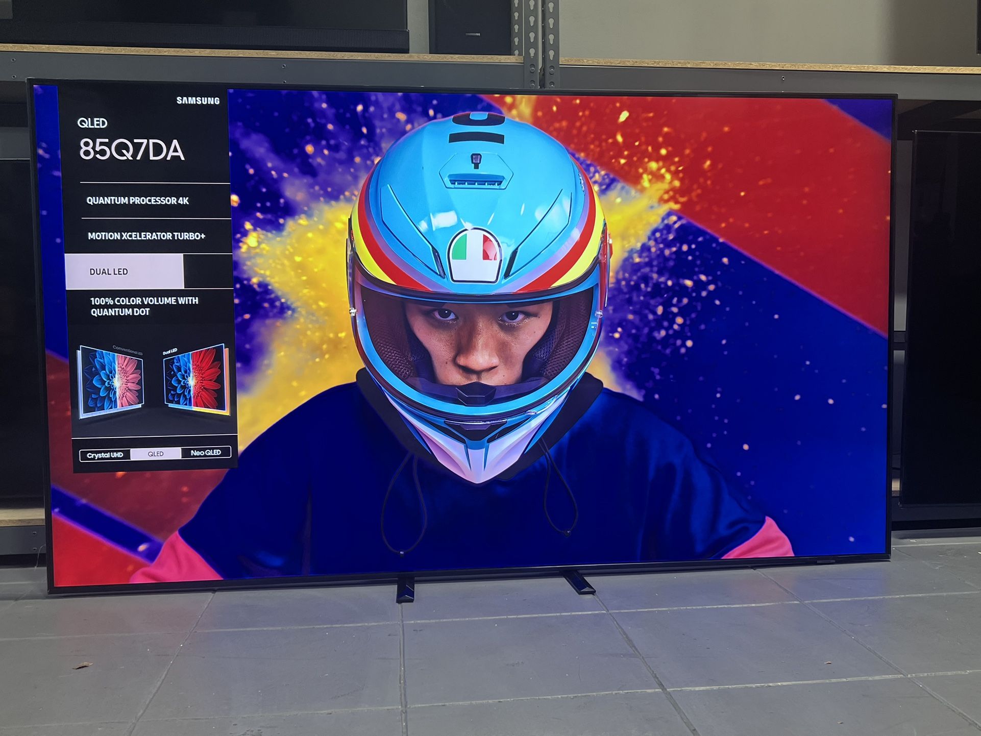 SAMSUNG 85” QLED SMART TV 4K HDR FANTASTIC  PICTURE QUALITY GUARANTEED 💯📺💯📺💯