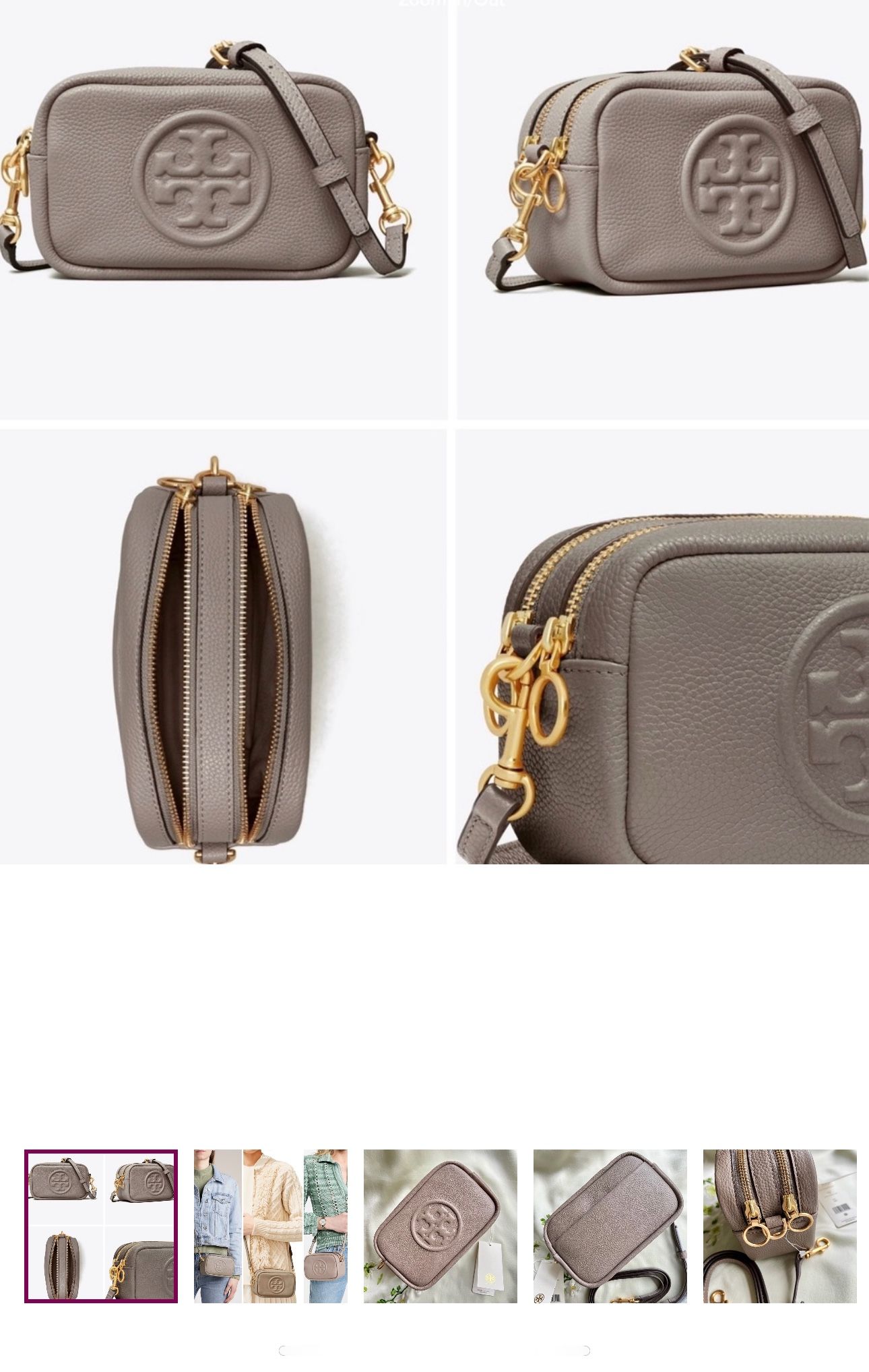 Tory Burch Bombe Camara Crossbody Bag