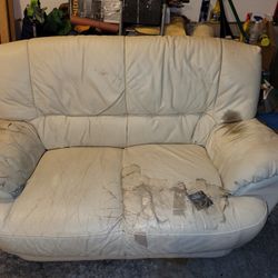 Italian Leather Sofa