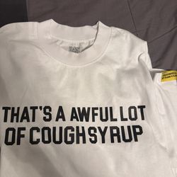 Alocs white and black shirt