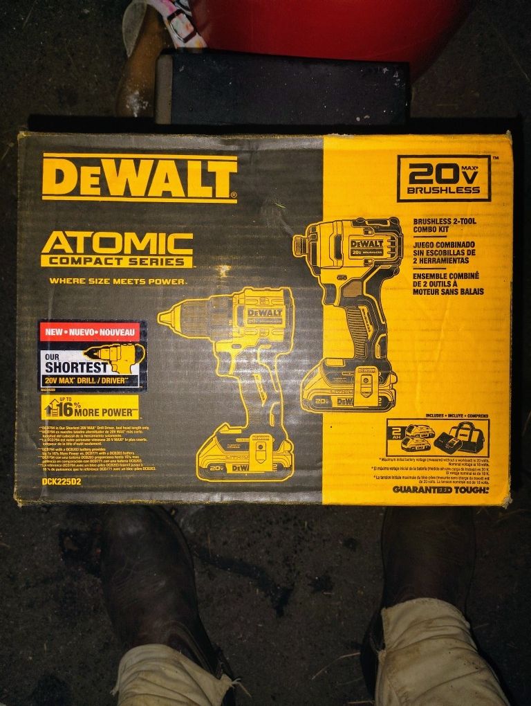 DeWalt Brushless 2-tool Combo Kit