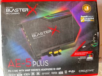 Sound BlasterX AE-5 Plus Sound Card