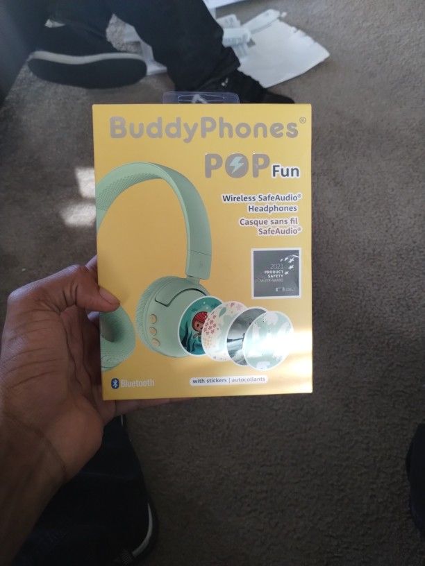 BuddyPhones Pop Fun Wireless Headphones